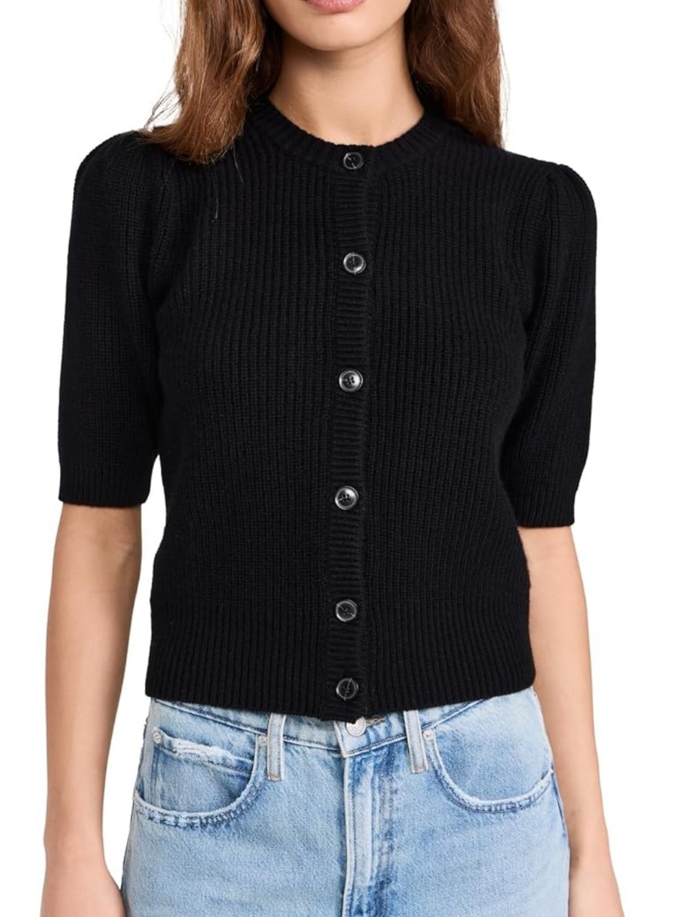 Frame Shrunken Cardigan Size S